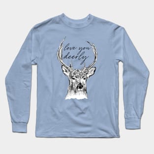 Love You Deerly Long Sleeve T-Shirt